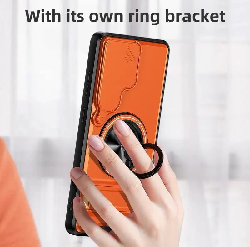 Rotating Ring Phone Case, Compatible with Samsung 26/25/24/23/22/21 Ultra