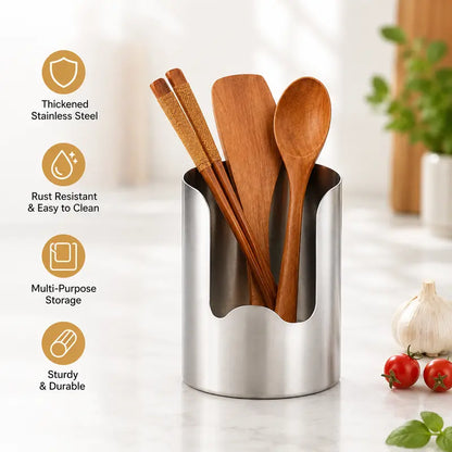 (BUY 2 FREE SHIPPING)Thickened Stainless Steel Utensil Organizer