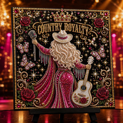 🎤 Premium 3D Pearl Dolly Country Music Tribute Art Kit