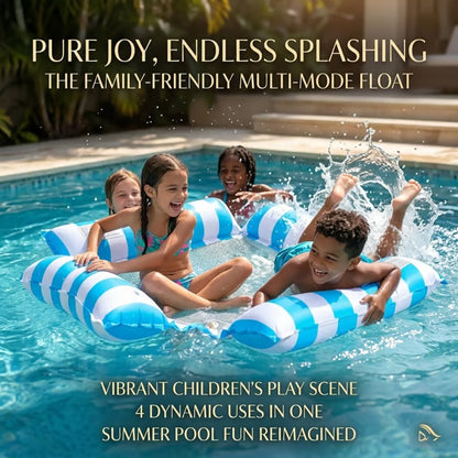 The Azure Float: 4-in-1 Ultra-Lounge System