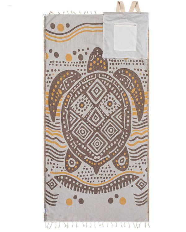 2-in-1 Convertible Beach Towel Bag