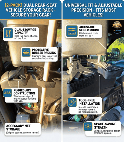 The Ultimate Universal Seat Back supporting structure Rack – Buy 2, Free Shipping