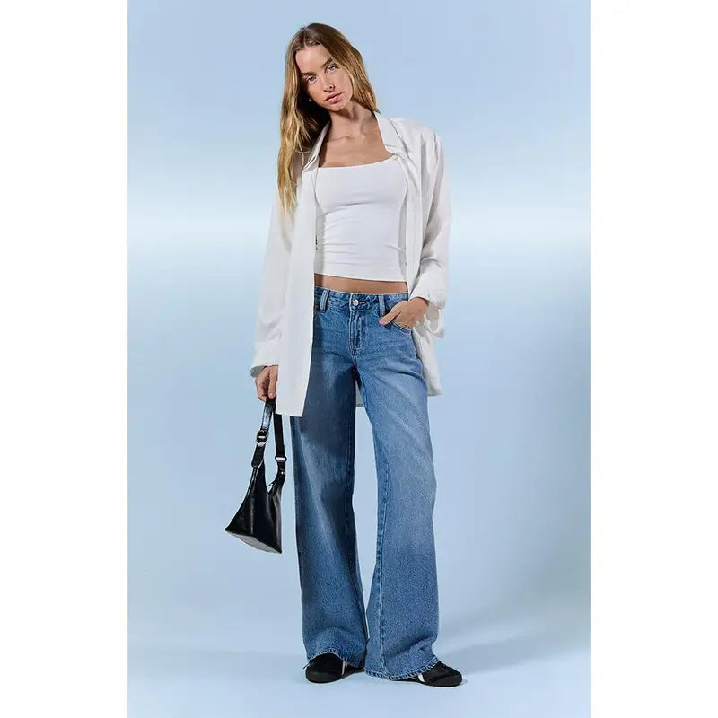 Women's Casey Low Rise Baggy Jeans Astrid