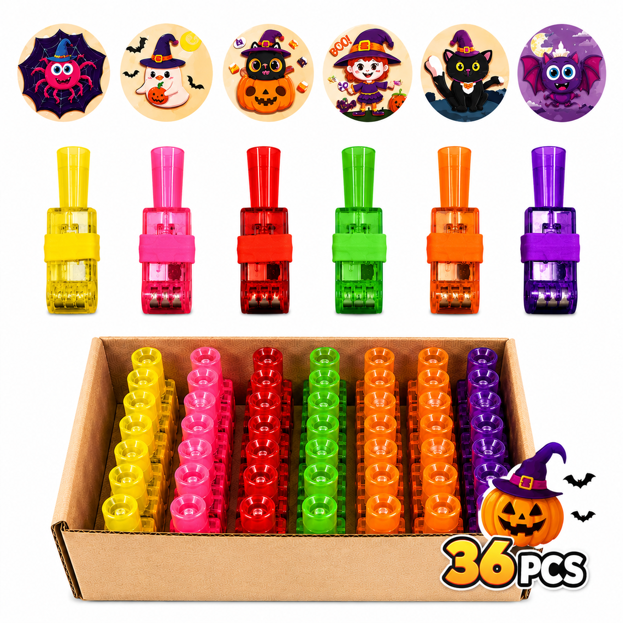 Halloween Finger Projector Lights