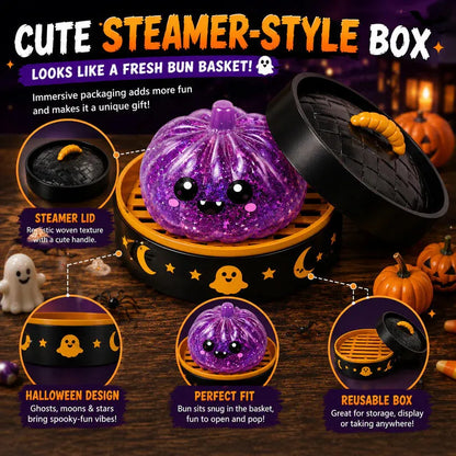 🎃👻Halloween Steamed Bun Stress Relief Toy Set