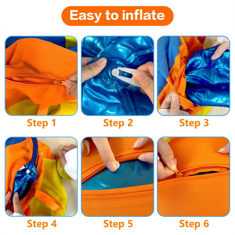 Durable Inflatable Fabric Dog Play Ball，3 Sizes Available