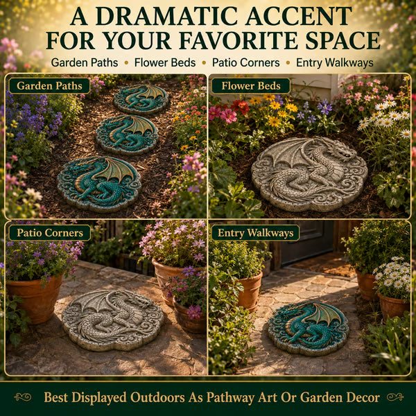 Garden stepping stone mold kit