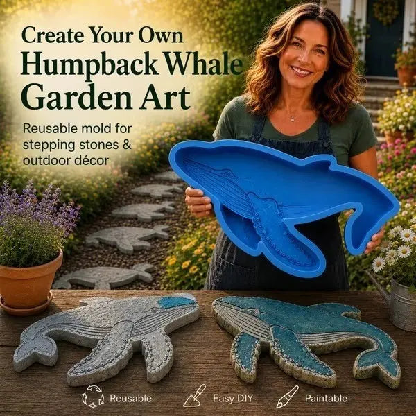 Garden stepping stone mold kit