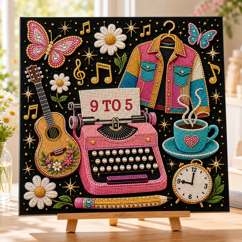 🎤 Premium 3D Pearl Dolly Country Music Tribute Art Kit