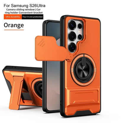 Rotating Ring Phone Case, Compatible with Samsung 26/25/24/23/22/21 Ultra