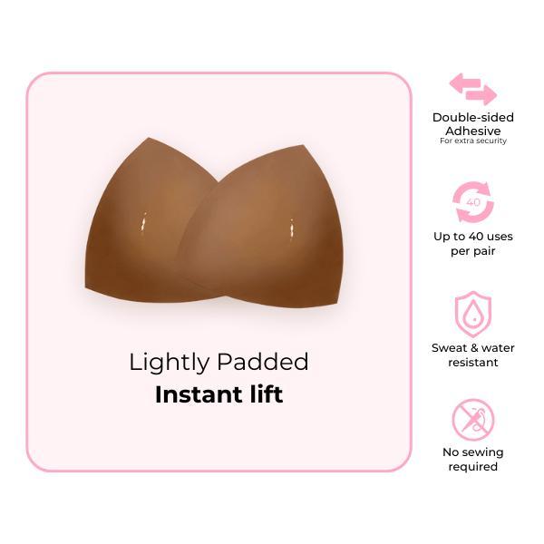 Double-Sided Adhesive Invisible Lift Bra Inserts – Natural Boost for All Outfits