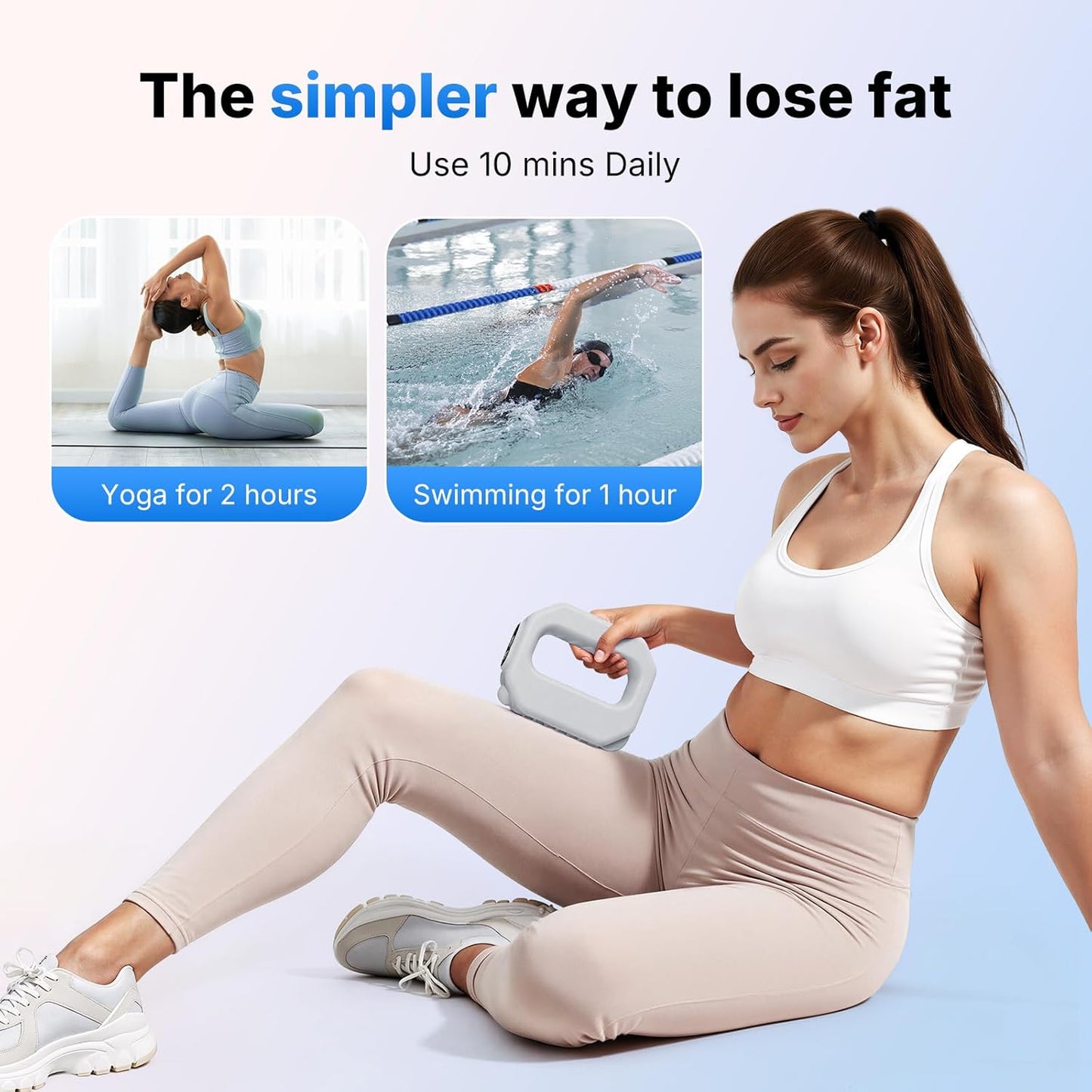 Sculpt, Relax, & Recover — All in One Compact Belt Massager