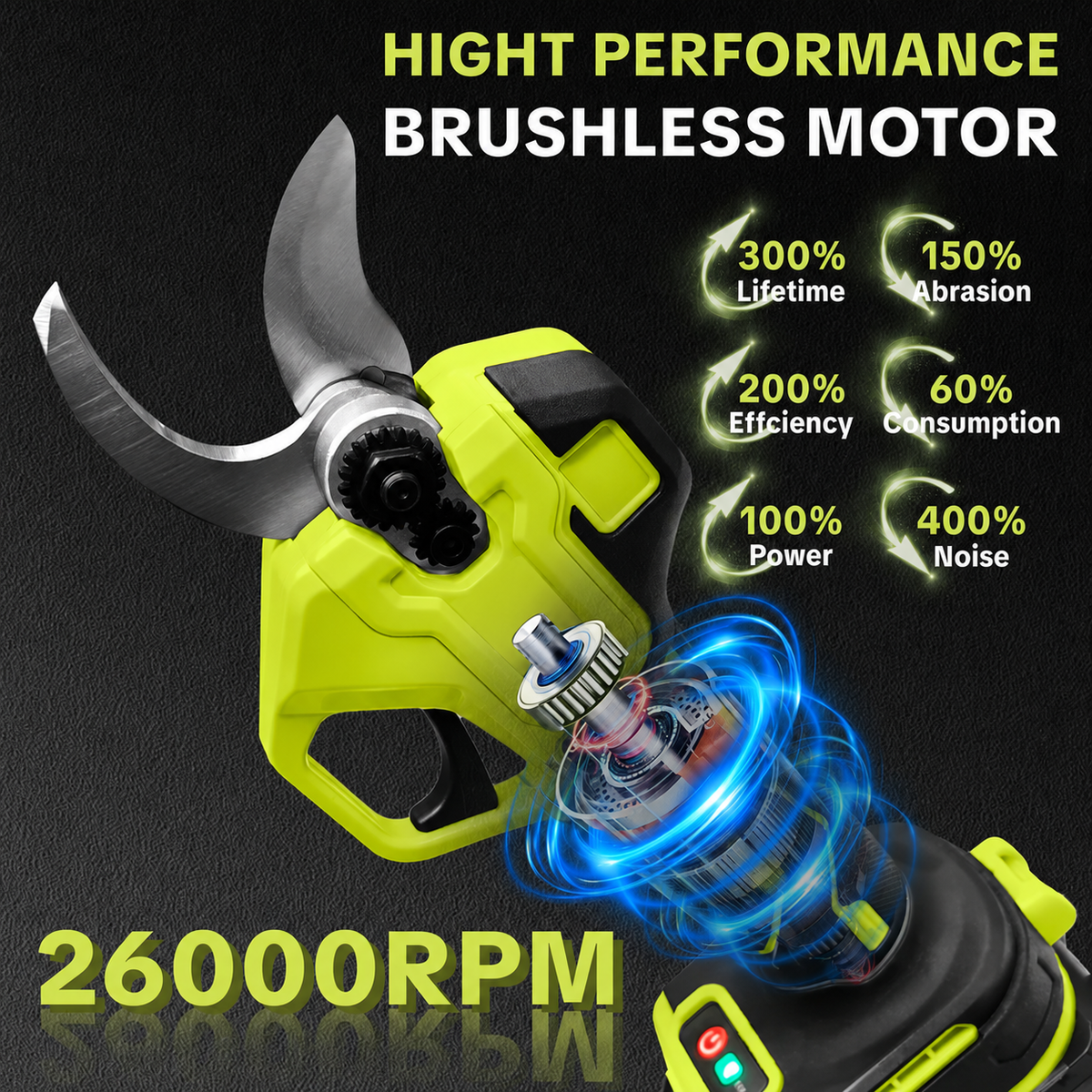 ✂️Cordless Electric Pruning Shears – 1.25" Cutting Capacity
