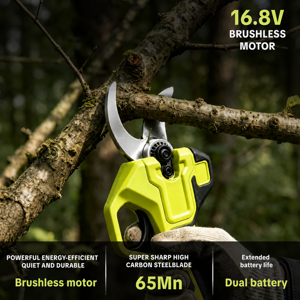 ✂️Cordless Electric Pruning Shears – 1.25" Cutting Capacity