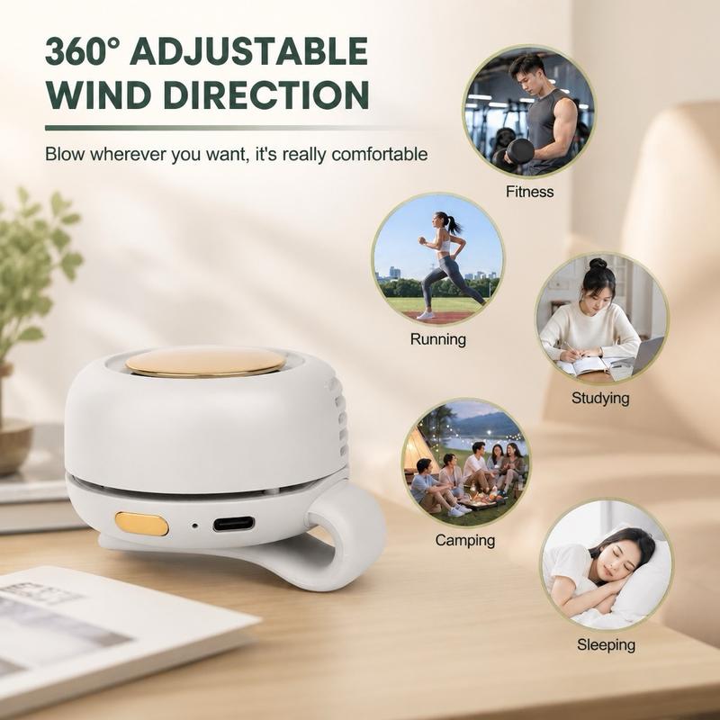 🌟 Portable Silent Mini Bladeless Electric Fan 🌟