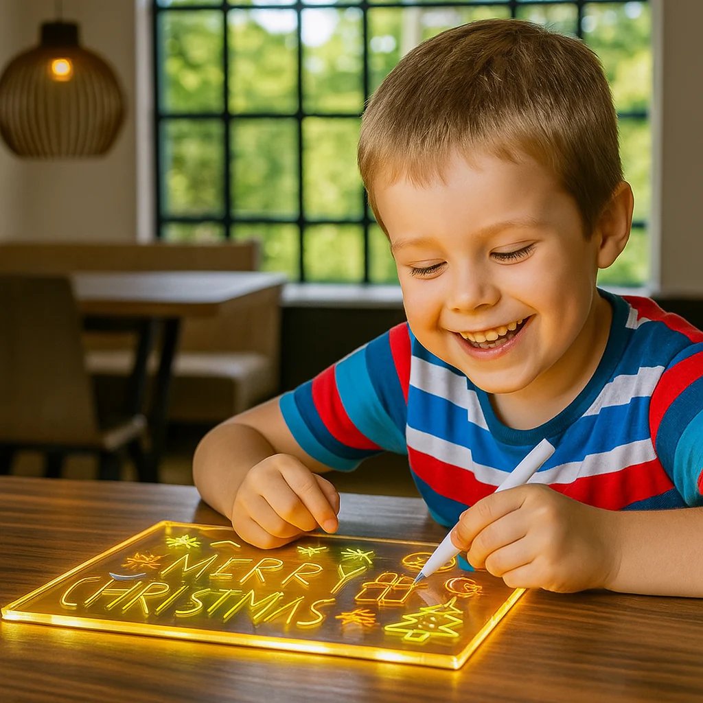 ✨LAST WEEK SPECIAL PRICE: $29.99!!⏳🎨Luminous Led Drawing Board For Children