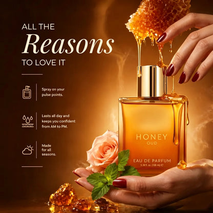 🔥Last Day 49% OFF🔥Honey Oud | Eau de Parfum 100ml (3.4 fl oz)