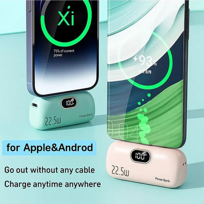 Last Day 49% OFF🔥5000mAh Mini Portable Charger with 22.5W Output