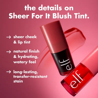 Cosmetic Blush Tint and Lip Stain