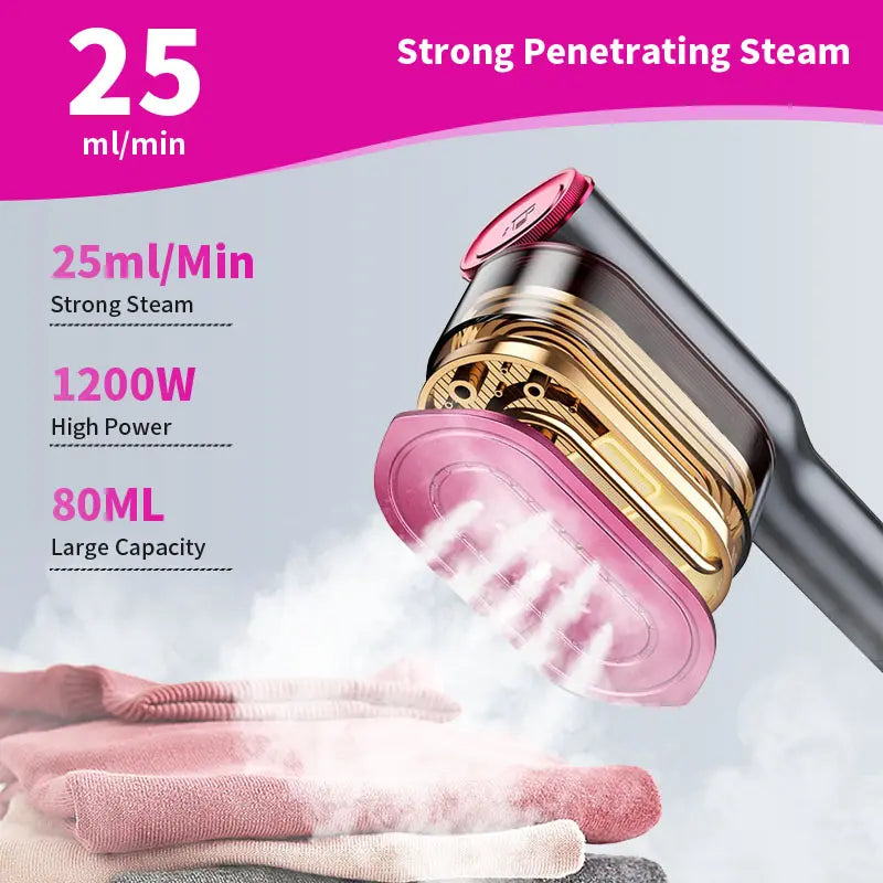 Garment Steamer for Clothes 15s Fast Heating