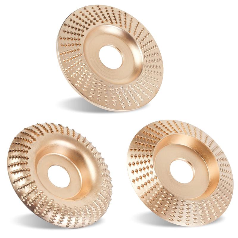 4" Wood Carving Disc + 10-Piece Hex Shank Rotary File Set – Ultimate Woodworking Shaping & Carving Kit