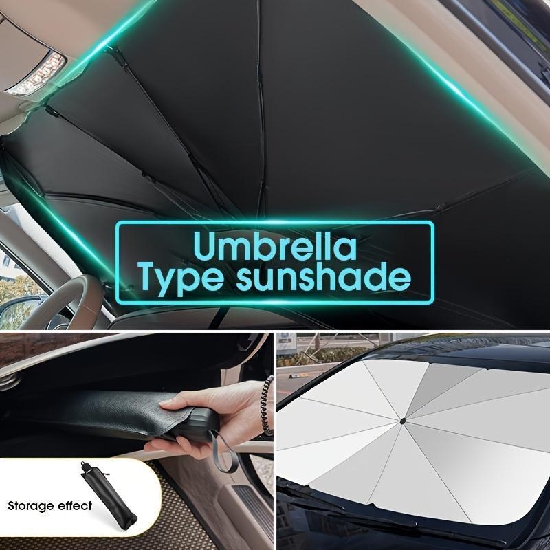 ☀️Portable Car Windshield Sun Shade Umbrella