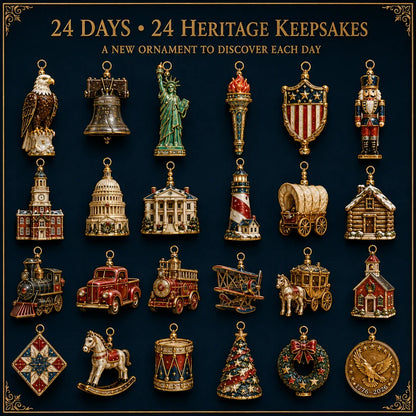 America 250th Anniversary Heritage Christmas Advent Calendar