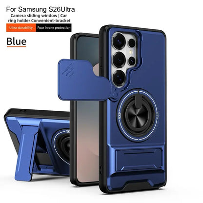 Rotating Ring Phone Case, Compatible with Samsung 26/25/24/23/22/21 Ultra