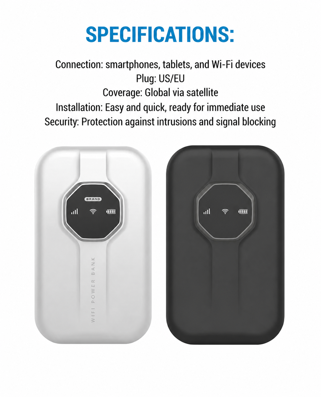 🌍 Boundless Portable WiFi – Global Coverage for Travel & Business🛡️
