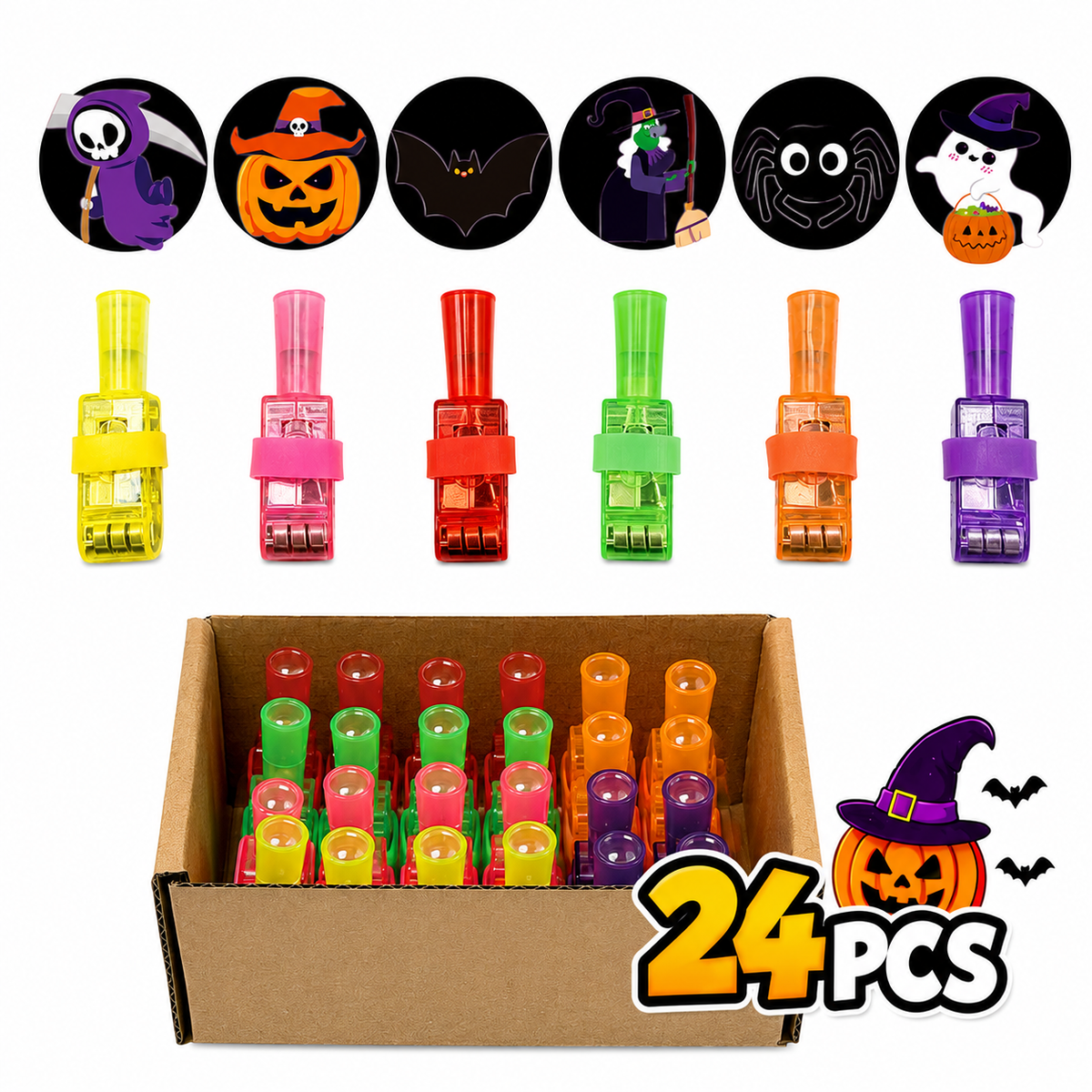 Halloween Finger Projector Lights