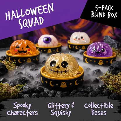 🎃👻Halloween Steamed Bun Stress Relief Toy Set