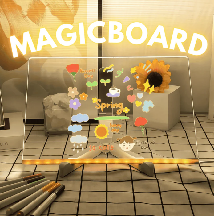 ✨LAST WEEK SPECIAL PRICE: $29.99!!⏳🎨Luminous Led Drawing Board For Children