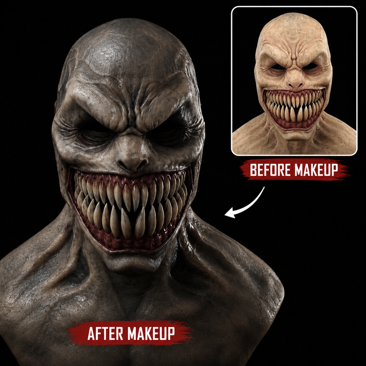 Limited Edition - Realistic Full Head Emulsion Mask