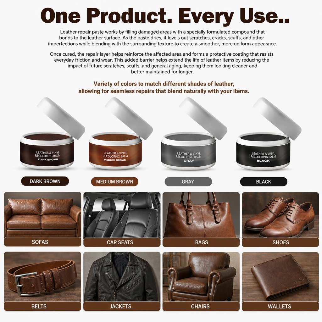 Leather Repair Paste