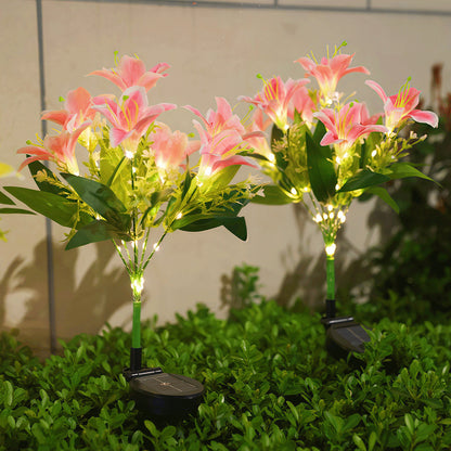 🔥Last Day 70% OFF-LED Solar Flower Lights Rhododendron Outdoor Simulated Flower Lamp