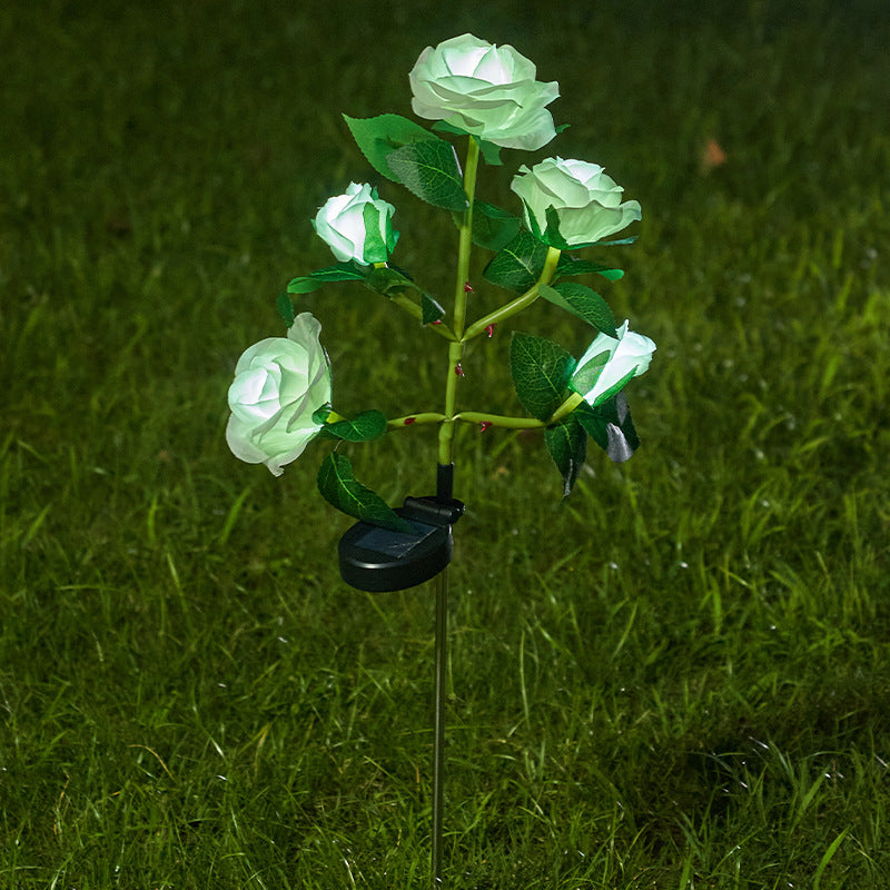 🔥Last Day 70% OFF-LED Solar Flower Lights Rhododendron Outdoor Simulated Flower Lamp