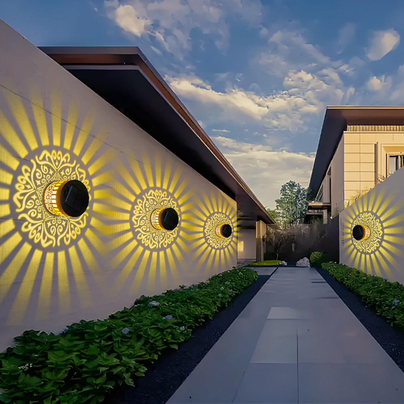 🌞 All-Weather Outdoor Decorative Lanterns with Color Changing LED