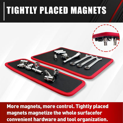 3PC Flexible Magnetic Tool Mat / Magnetic Work Bench Pad