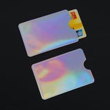 Blank Iridescent RFID Card Sleeve
