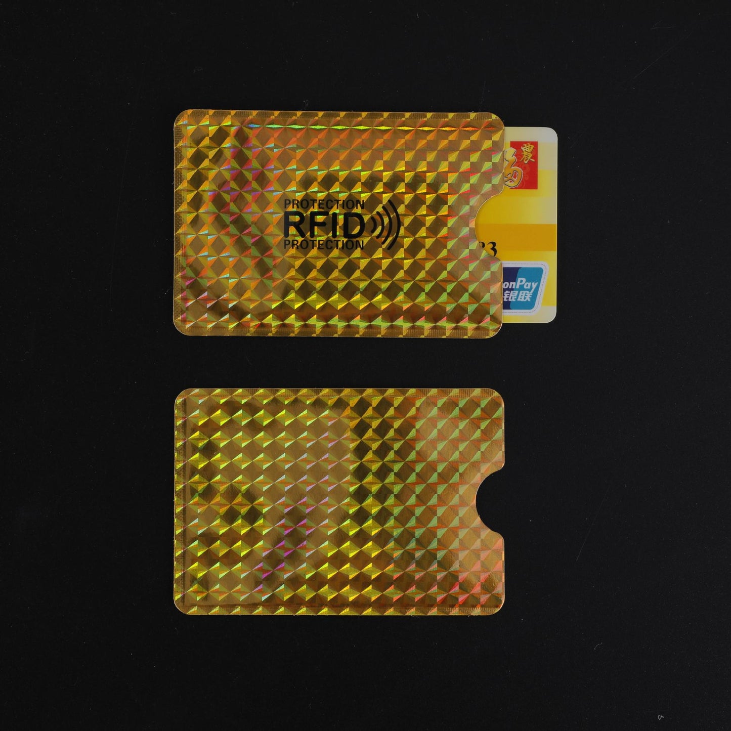 💳 19 Colors RFID Anti-Theft Card Sleeves, 8 Pieces Per Pack