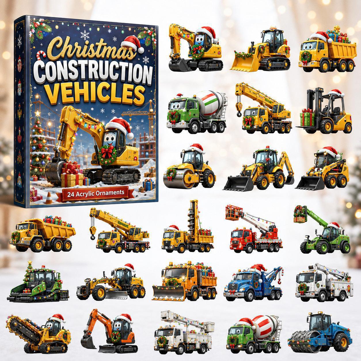 🚒Build the Fleet Collection 24-Day Vehicle Advent Calendar Series | ✨A New Adventure Every Morning