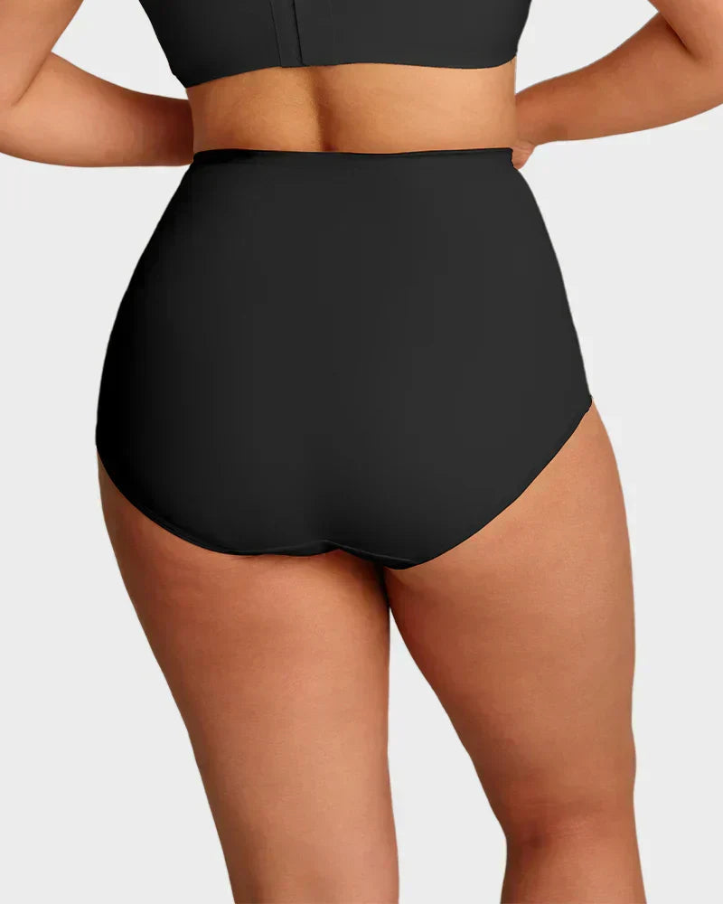 🎁Plus-Size High-Waist Cross Tummy Control Panties