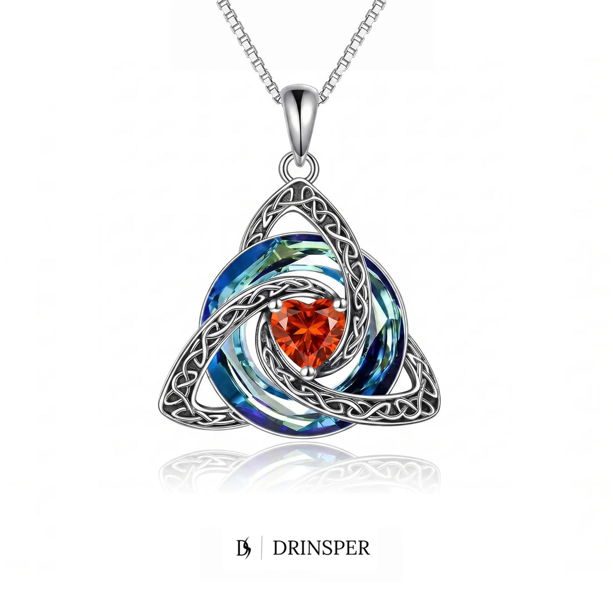 🛡️ Celtic Birthstone Shield: Wear Your Protection & Story ✨