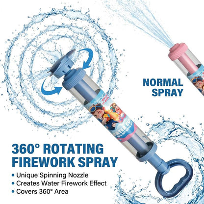 Firework Water Spray, Romantic Fireworks Style Water Spray Toy