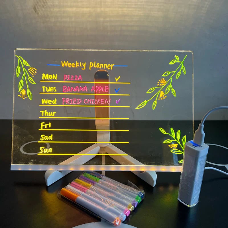 ✨LAST WEEK SPECIAL PRICE: $29.99!!⏳🎨Luminous Led Drawing Board For Children