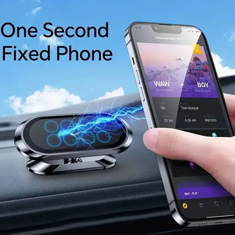2/3PCS Universal Suction Cup 360 Rotation Navigation Car Magnetic Phone Holder