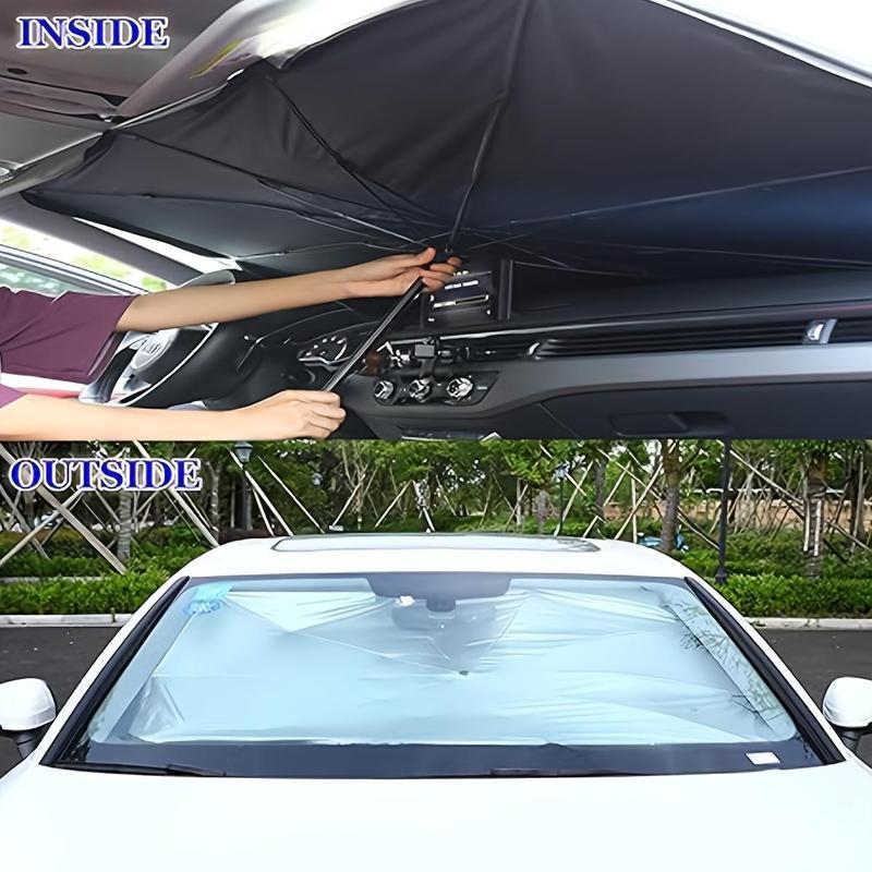 ☀️Portable Car Windshield Sun Shade Umbrella