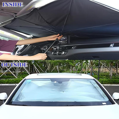 ☀️Portable Car Windshield Sun Shade Umbrella