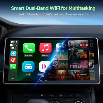3-in-1 Wireless CarPlay Adapter -Stream In-Car Entertainment Anywhere