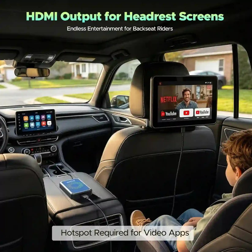 3-in-1 Wireless CarPlay Adapter -Stream In-Car Entertainment Anywhere